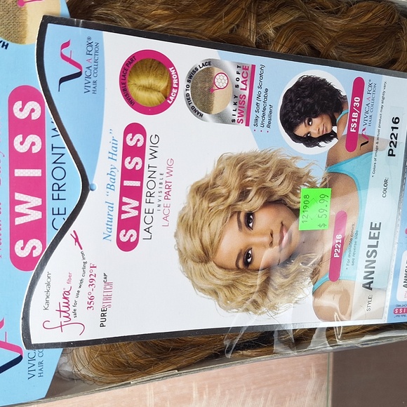 New Swiss lace front wig color P2216 - Picture 2 of 6